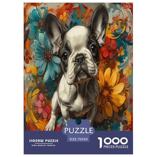 Lächeln Hund Puzzle 1000 Teile Schwer Puzzle Spielzeug Lernspiel Impossible Herausforderung Spielzeug Für Erwachsene Und Kinder in Bewährter 70x50cm/1000pcs Lächeln Hund Puzzle 1000 Teile Schwer Puzzle Spielzeug Lernspiel Impossible Herausforderung Spielzeug Für Erwachsene Und Kinder in Bewährter 70x50cm/1000pcs von TNSGHAVED