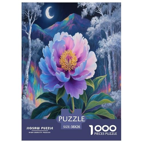 Peony Puzzle 1000-teilige Schwer Puzzle Spielzeug Lernspiel Impossible Herausforderungsspielzeug Für Erwachsene Und Kinder in Bewährter 38x26cm/1000pcs Peony Puzzle 1000-teilige Schwer Puzzle Spielzeug Lernspiel Impossible Herausforderungsspielzeug Für Erwachsene Und Kinder in Bewährter 38x26cm/1000pcs von TNSGHAVED
