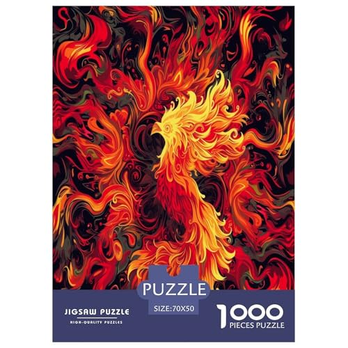 Phoenix Puzzles 1000 Teile Schwer Puzzle Spielzeug Pädagogisches Spiel Impossible Herausforderungsspielzeug Für Erwachsene Und Kinder in Bewährter 70x50cm/1000pcs Phoenix Puzzles 1000 Teile Schwer Puzzle Spielzeug Pädagogisches Spiel Impossible Herausforderungsspielzeug Für Erwachsene Und Kinder in Bewährter 70x50cm/1000pcs von TNSGHAVED