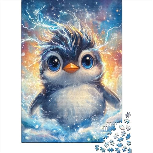 Pinguin Puzzle 1000 Teile Schwer Puzzle Spielzeug Pädagogisches Spiel Impossible Herausforderung Spielzeug Für Erwachsene Und Kinder Ab 14 Jahren 1000pcs (75x50cm) von TNSGHAVED
