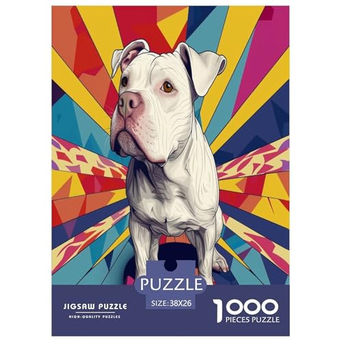 Pit Bull Puzzles 1000 Teile Schwer Puzzle Spielzeug Pädagogisches Spiel Impossible Herausforderung Spielzeug Für Erwachsene Kinder 38x26cm/1000pcs Pit Bull Puzzles 1000 Teile Schwer Puzzle Spielzeug Pädagogisches Spiel Impossible Herausforderung Spielzeug Für Erwachsene Kinder 38x26cm/1000pcs von TNSGHAVED
