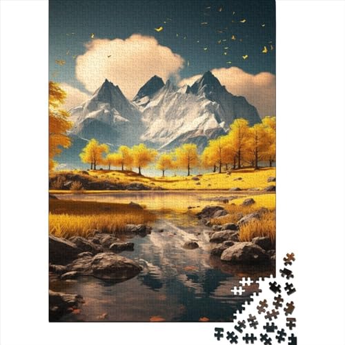 Seen Puzzles 1000 Teile Schwer Puzzle Spielzeug Pädagogisches Spiel Impossible Herausforderungsspielzeug Für Erwachsene Und Kinder Ab 12 Jahren 1000pcs (75x50cm) von TNSGHAVED