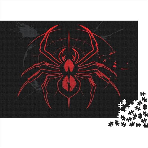 Spinne Puzzle 1000 Teile Puzzle Für Erwachsene Und Kinder Ab 14 Jahren Puzzel 1000pcs (75x50cm) von TNSGHAVED