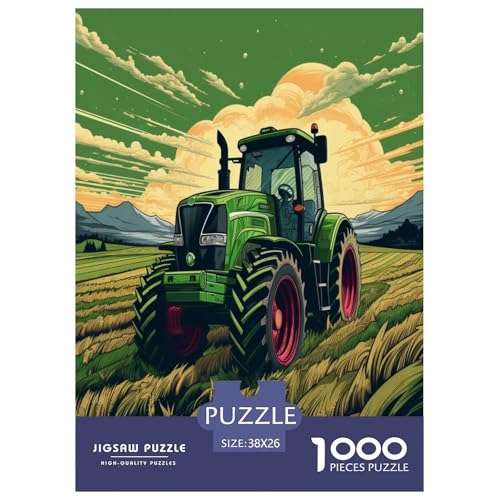 Traktor Puzzle 1000 Teile Schwer Puzzle Spielzeug Pädagogisches Spiel Impossible Herausforderungsspielzeug Für Erwachsene Und Kinder Ab 14 Jahren 38x26cm/1000pcs Traktor Puzzle 1000 Teile Schwer Puzzle Spielzeug Pädagogisches Spiel Impossible Herausforderungsspielzeug Für Erwachsene Und Kinder Ab 14 Jahren 38x26cm/1000pcs von TNSGHAVED