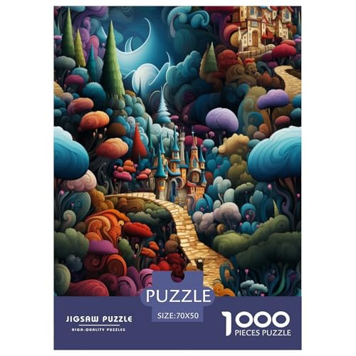 Wunderland Puzzle 1000-teilige Schwer Puzzle Spielzeug Lernspiel Impossible Herausforderungsspielzeug Für Erwachsene Und Kinder Ab 12 Jahren 70x50cm/1000pcs Wunderland Puzzle 1000-teilige Schwer Puzzle Spielzeug Lernspiel Impossible Herausforderungsspielzeug Für Erwachsene Und Kinder Ab 12 Jahren 70x50cm/1000pcs von TNSGHAVED