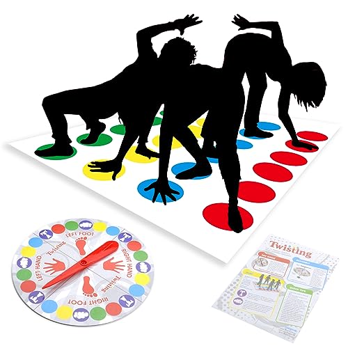 Twisting Spiele, Twisting Game für Kinder & Erwachsene Bodenspiele mit Spielmatten Twisting Kinderspiel Partyspiel, lustiges Spiel für Kindergeburtstage Twisting Spiele, Twisting Game für Kinder & Erwachsene Bodenspiele mit Spielmatten Twisting Kinderspiel Partyspiel, lustiges Spiel für Kindergeburtstage von TNSLAND