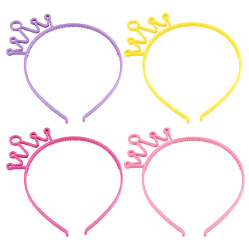 TNSRAY 4 Stück Crown Stirnband Kinder Prinzessin Haarband Kinderprinzessin Tiara Krone für Die Rollenspielkollektion für Mädchen und Partyzubehör zum Anziehen Haarreif, Prinzessin Headwear TNSRAY 4 Stück Crown Stirnband Kinder Prinzessin Haarband Kinderprinzessin Tiara Krone für Die Rollenspielkollektion für Mädchen und Partyzubehör zum Anziehen Haarreif, Prinzessin Headwear von TNSRAY