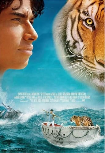 1000 Teile Life of Pi Filmplakate Puzzle für Erwachsene und Familien, Lernspielzeug, Vy280Nt, 52 x 70 cm von TNTEVX