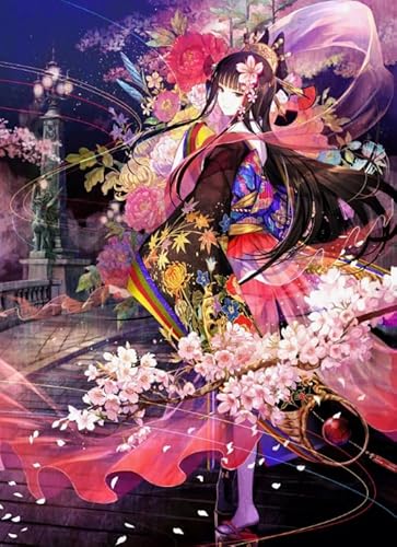 1000-teiliges Puzzle, Japanisches Anime-Mädchen-Poster, für Stressabbau in der Familie, Lernspielzeug, Gt133Vy, 38 x 52 cm 1000-teiliges Puzzle, Japanisches Anime-Mädchen-Poster, für Stressabbau in der Familie, Lernspielzeug, Gt133Vy, 38 x 52 cm von TNTEVX