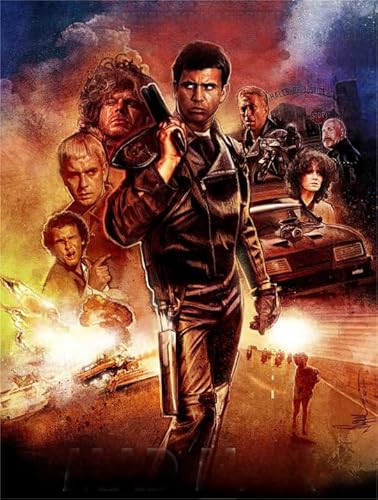 1000-teiliges Puzzle, Retro-Actionfilme, Max-Poster, lustiges Spielspielzeug für Erwachsene, Kq139Pz, 52 x 70 cm 1000-teiliges Puzzle, Retro-Actionfilme, Max-Poster, lustiges Spielspielzeug für Erwachsene, Kq139Pz, 52 x 70 cm von TNTEVX