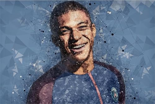 1000-teiliges Puzzle, französischer Fußballspieler Kylian.M, Poster für Erwachsene, Familie, Lernspielzeug, Kq32Pz, 52 x 70 cm 1000-teiliges Puzzle, französischer Fußballspieler Kylian.M, Poster für Erwachsene, Familie, Lernspielzeug, Kq32Pz, 52 x 70 cm von TNTEVX