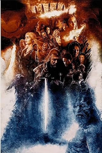 1000-teiliges Puzzle Abenteuer Fantasy Spiel Filmplakat für Erwachsene Familie Lernspielzeug Gt84Vy 52x70CM von TNTEVX
