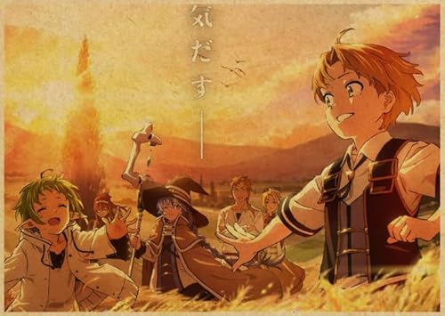 2000-teiliges Japanisches Anime-Poster „Mushoku Tenseis“ für Erwachsene, Familien, Lernspielzeug, Gt494Zw, 70 x 100 cm von TNTEVX