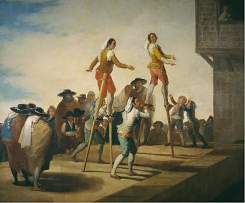 2000-teiliges Ölgemälde von Goyas Lucientes, Reproduktion von Kunstwerken, Poster für Erwachsene und Familien, Lernspielzeug, Vy216Nt, 70 x 100 cm von TNTEVX