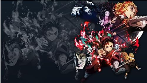 Holzpuzzle 1000 Teile Japanisches Anime Kamado Tanjirou Poster Für Erwachsene Familienspiele Lernspielzeug Geschenk Df159Pq 26x38CM von TNTEVX
