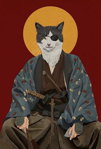 Japanisches Katzenkunst-Poster-Puzzle, 1000 Teile, Puzzle für Erwachsene und Familien, Dekompressionsspiele, Xq243Zy, 52 x 70 cm Japanisches Katzenkunst-Poster-Puzzle, 1000 Teile, Puzzle für Erwachsene und Familien, Dekompressionsspiele, Xq243Zy, 52 x 70 cm von TNTEVX