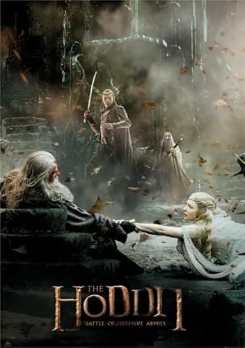 Puzzle 1000 Teile, Filmklassiker, Smeagol-Poster, farbenfrohes Geschicklichkeitsspiel für die ganze Familie, Erwachsene, Xq25Zp, 26 x 38 cm von TNTEVX
