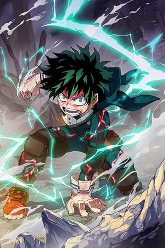 Puzzle 1000 Teile Anime Classic Bakugou Katsuki Poster Puzzle Home Stressabbauspiel Vw107Qp 26x38CM von TNTEVX
