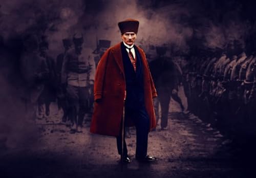 Puzzle 1000 Teile Atatürk Poster Puzzle für Erwachsene Lernspiel Familiendekompressionsspielzeug 50x70CM Puzzle 1000 Teile Atatürk Poster Puzzle für Erwachsene Lernspiel Familiendekompressionsspielzeug 50x70CM von TNTEVX