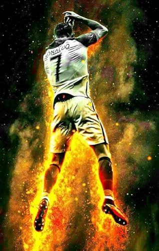 Puzzle 1000 Teile Fußballspieler 7 Poster zum Spaß für Erwachsene Puzzle Spielzeug Vy136Nt 26x38CM von TNTEVX