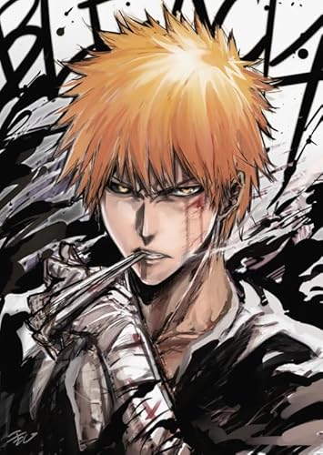 Puzzle 1000 Teile Japanische Animes Kurosaki Poster Dekompressionsspiel Für Spielzeug Für Erwachsene Vy68Nt 26x38CM von TNTEVX