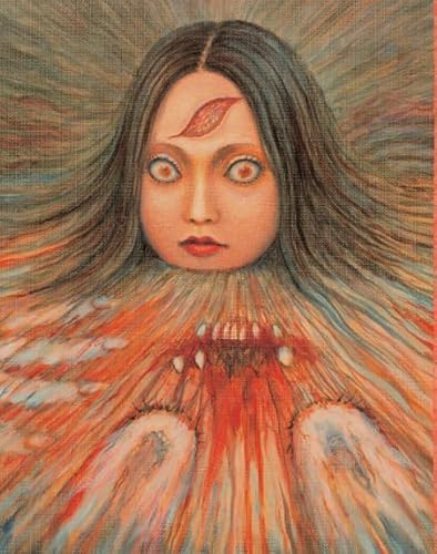Puzzle 1000 Teile Japanische Horrorillustrationen Junji.Ito Poster Holz Für Erwachsene Kinderspiele Lernspielzeug Kx82Zy 26x38CM von TNTEVX