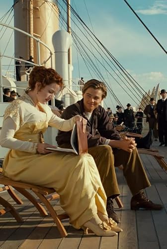 Puzzle 1000 Teile Klassischer Liebesfilm Titanic Poster Für Erwachsene Familiendekompressionsspielzeug Xq233Zy 52x70CM von TNTEVX
