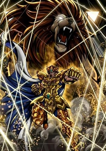 Puzzle 1000 Teile Klassisches Anime-Aiolia-Poster-Puzzle für zu Hause, Stressabbau-Spiel Vw45Qp 26x38CM von TNTEVX