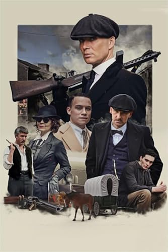 Puzzle 1000 Teile McCarthy Shelbys Filmplakat Puzzles Lernspielzeug für Erwachsene Xq71Zy 52x70CM von TNTEVX