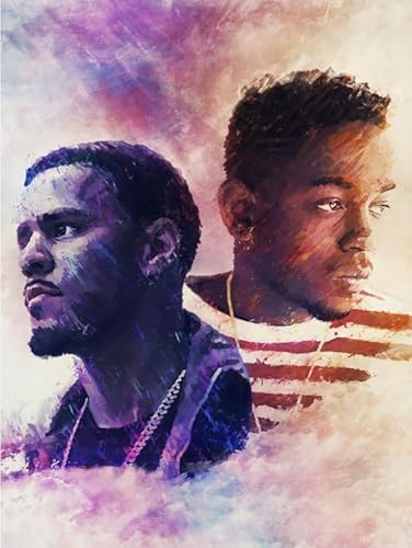 Puzzle 1000 Teile Rapper Kendrick.L Puzzles Lernspielzeug für Erwachsene Gt114Vy 52x70CM von TNTEVX