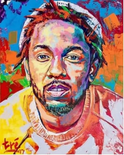 Puzzle 1000 Teile Rapper Kendrick.L Puzzles Lernspielzeug für Erwachsene Gt115Vy 26x38CM von TNTEVX