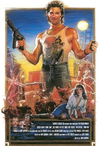 Puzzle 1000 Teile Vintage Film Big In Little China Poster Dekompressionsspiel Für Erwachsene Spielzeug Vy269Nt 52x70CM von TNTEVX