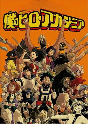 Puzzle 1000 japanische Animes My Academy Poster für Erwachsene Lernspielzeug Puzzles Xq276Zp 52x70CM von TNTEVX