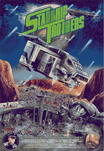 Puzzle 2000 Actionfilm Starships Troopers Poster für Erwachsene Lernspielzeug Puzzles Gt60Zw 70x100CM von TNTEVX