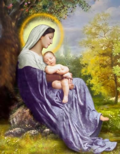 Puzzle 2000 Teile, Zusammenbaubild Die Madonna Für Erwachsene, Familienspiele, Lernspielzeug, Vy277Nt, 70x100CM von TNTEVX