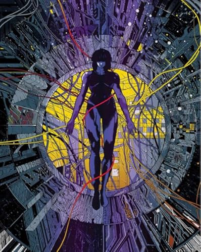 Puzzle 2000 Teile Japanischer Zeichentrick-Thriller-Film Shell Poster Spielzeug für Erwachsene Dekompressionsspiel Kq86Pz 70x100CM von TNTEVX