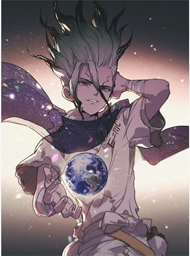 Puzzle 2000 Teile Japanisches Anime Dr. Stone Poster Spielzeug für Erwachsene Dekompressionsspiel Geschenk Df90Pq 70x100CM von TNTEVX