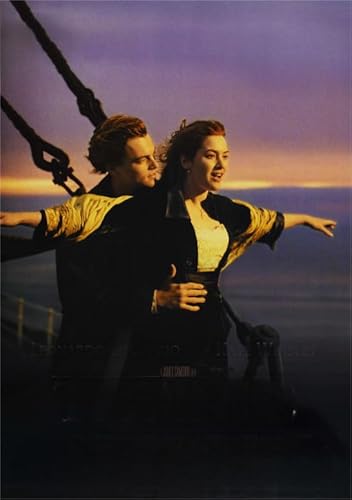 Puzzle 2000 Teile Klassischer Liebesfilm Titanic Poster Für Erwachsene Familiendekompressionsspielzeug Xq232Zy 70x100CM von TNTEVX