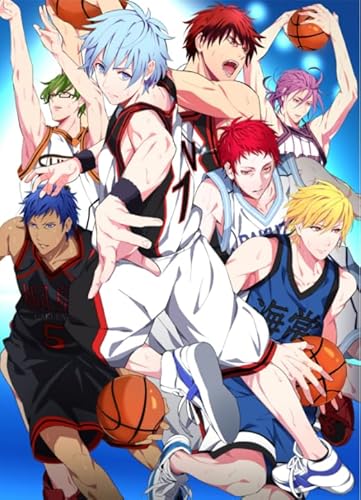 Puzzle 2000 Teile Kurokos japanische Anime-Poster zum Spaß für Erwachsene, Puzzle-Spielzeug, Vy100Nt, 70 x 100 cm von TNTEVX