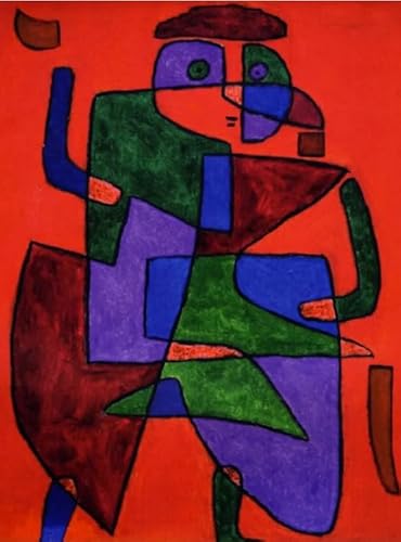 Puzzle 2000 Teile P.Klees Kunstwerk Poster Reproduktion Spielzeug Erwachsene Dekompressionsspiel Xq577Zy 70x100CM von TNTEVX