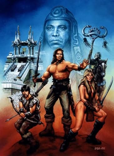 Puzzle 2000 Teile Schwarzenegger Vintage Filmplakate Dekompressionsspiel für Spielzeug für Erwachsene Vy32Nt 70x100CM von TNTEVX