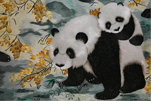 Puzzle 2000 Teile Zusammenbauen Bild Tier Panda Für Erwachsene Familienspiele Lernspielzeug Gt97Vy 70x100CM von TNTEVX