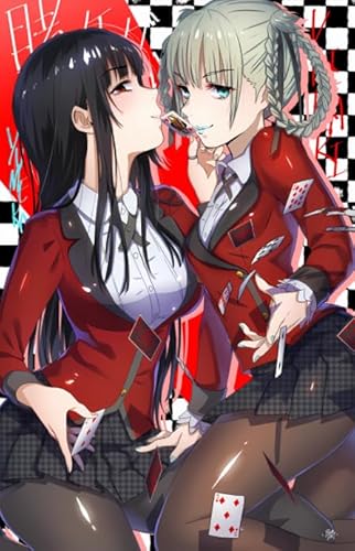 Puzzle 2000 japanische Animes Jabami Yumekos Poster für Erwachsene Lernspielzeug Puzzles Gt281Zw 70x100CM von TNTEVX