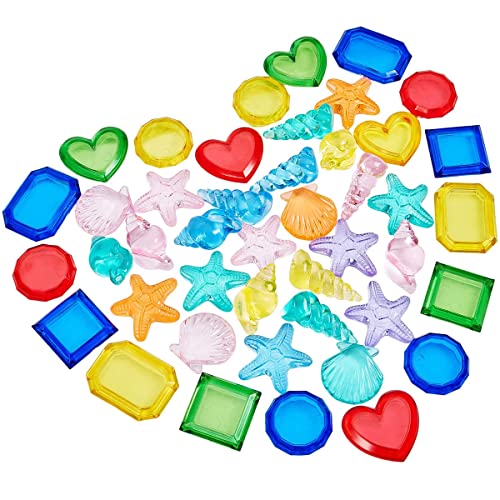 TNTGMG Edelsteine Pool Spielzeug,40 Stück buntes Tauchen Edelstein Pool Spielzeug,Acryl Multicolor Bling Diamant Set,Schwimmen Tauchen Spielwaren für Kinder Unterwasser Edelstein Schwimmen Training TNTGMG Edelsteine Pool Spielzeug,40 Stück buntes Tauchen Edelstein Pool Spielzeug,Acryl Multicolor Bling Diamant Set,Schwimmen Tauchen Spielwaren für Kinder Unterwasser Edelstein Schwimmen Training von TNTGMG