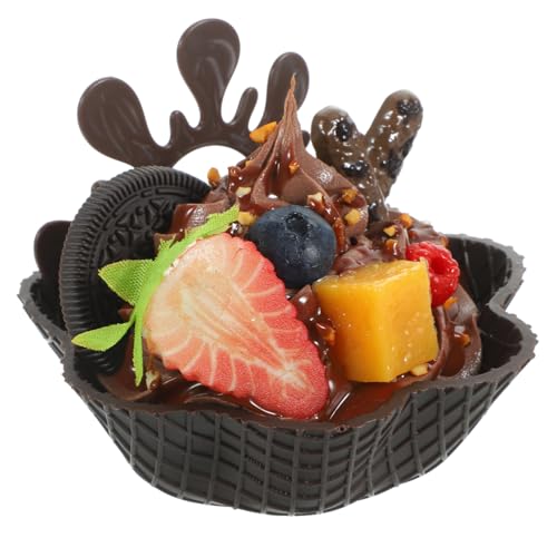 TOBBOMEY Simulations-Eiscreme-Requisiten Displayzubehör Für Dessertläden Fotografieren Von Gefälschtem Partygeschenke -Dessert-Modelle Simuliertes Eiscrememodell Künstliches PVC TOBBOMEY Simulations-Eiscreme-Requisiten Displayzubehör Für Dessertläden Fotografieren Von Gefälschtem Partygeschenke -Dessert-Modelle Simuliertes Eiscrememodell Künstliches PVC von TOBBOMEY