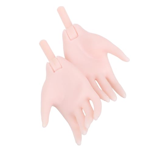 TOBBOMEY 1 Paar Puppenhandfläche, Schaufensterpuppenhände, Handmodell, Kleine Hände, Streichhand, Schaufensterpuppenhand, Übungshände, Frau, Schaufensterpuppenhand, Kleine Hände, von TOBBOMEY