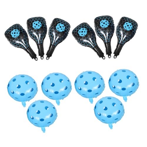 TOBBOMEY 1 Satz Aufblasbare Pickleball Ballons Cartoon Aluminiumfolie Dekorationen für Geburtstagsfeiern und Thematische Veranstaltungen Teilig Runde Ballons TOBBOMEY 1 Satz Aufblasbare Pickleball Ballons Cartoon Aluminiumfolie Dekorationen für Geburtstagsfeiern und Thematische Veranstaltungen Teilig Runde Ballons von TOBBOMEY