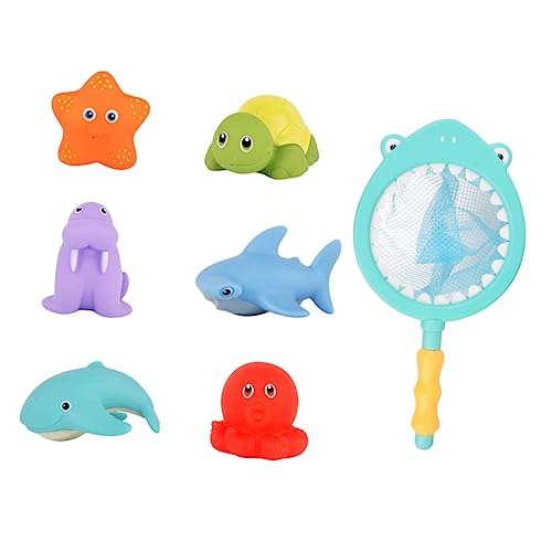 TOBBOMEY 1 Satz Badespielzeug Set für Junge Mädchen Schwimmende Spielzeuge für Badewanne Weiche und Sichere Kunststoffspielzeuge für Kleinkinder Fördert Fingerfertigkeit und Spaß Beim TOBBOMEY 1 Satz Badespielzeug Set für Junge Mädchen Schwimmende Spielzeuge für Badewanne Weiche und Sichere Kunststoffspielzeuge für Kleinkinder Fördert Fingerfertigkeit und Spaß Beim von TOBBOMEY