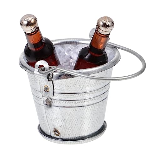TOBBOMEY 1 Satz Bierflaschen Set mit Bucket Deko für Kleine Häuser Eimer Flaschen für DIY Projekte Realistische Perfektes für Bierliebhaber TOBBOMEY 1 Satz Bierflaschen Set mit Bucket Deko für Kleine Häuser Eimer Flaschen für DIY Projekte Realistische Perfektes für Bierliebhaber von TOBBOMEY