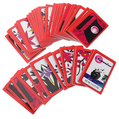 TOBBOMEY Festivalkarten Brettspielzubehör 1 Set Leichtgewichtige koreanische Pokerkarten Tricks Requisiten für Indoor- und Outdoor-Spiele von TOBBOMEY